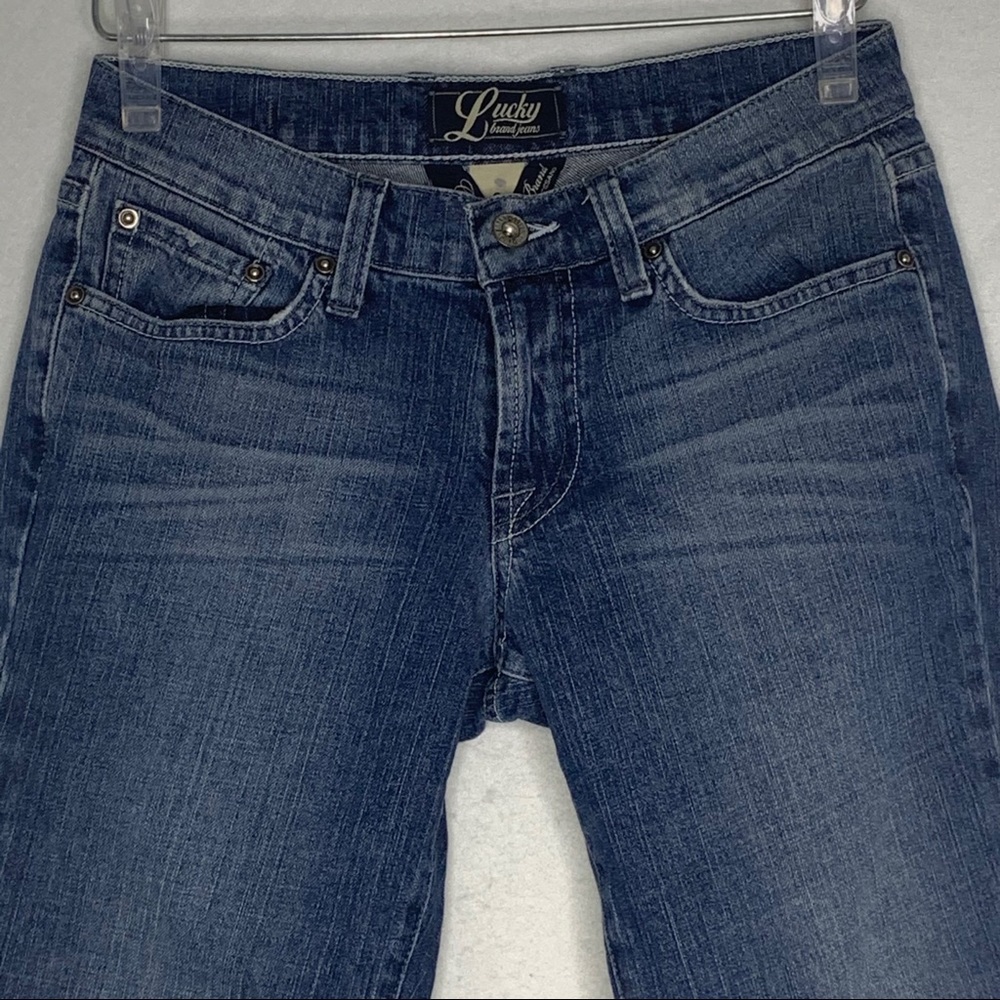 Lucky Brand Classic Rider Crop Mid Rise Jeans 32PE